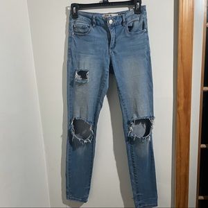 Garage Distressed High Waisted Jean Jeggings